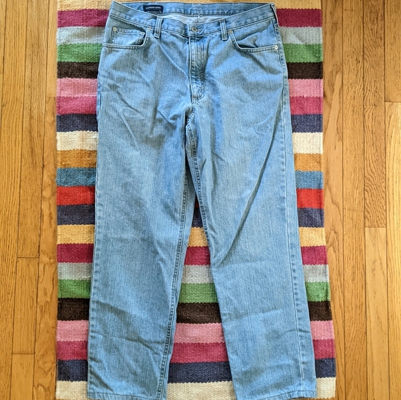 2 pairs Vintage Lands End Square Rigger Jeans - Picture 8 of 13
